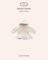[PALETTE BEIGE] Balloon hood