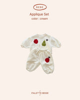 [PALETTE BEIGE] Applique set