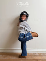[ELLY MOLLY] Line week denim pants