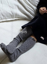 [ELLY MOLLY] Dot rib socks