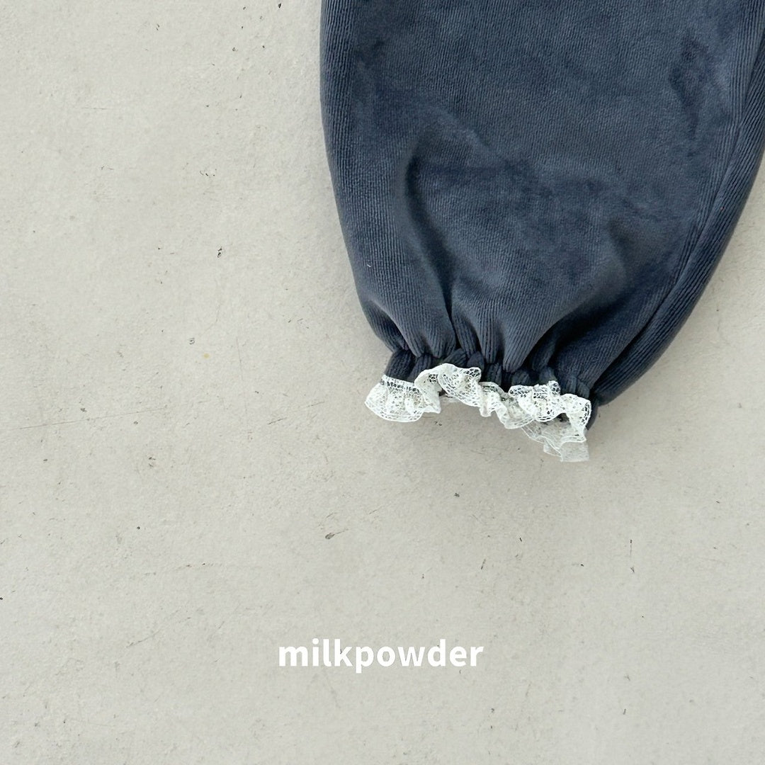 [milk powder] Pudding lace pants