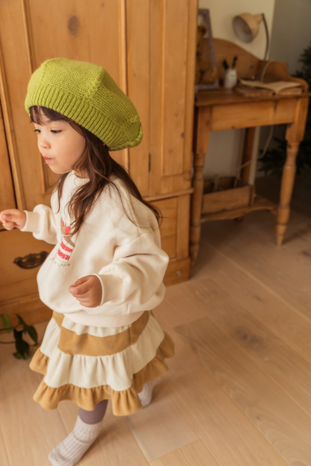 [milk powder] Honey skirt