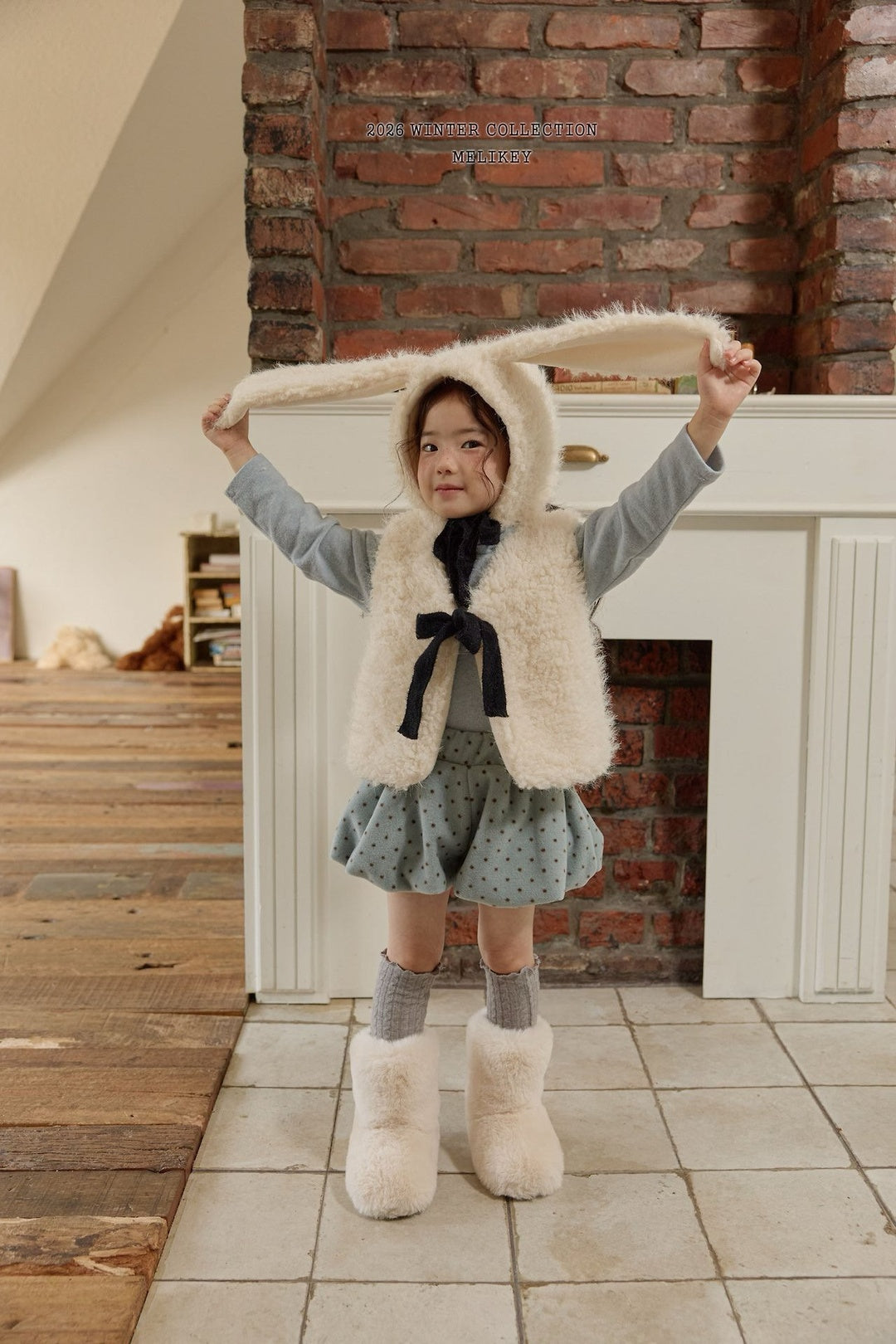 [Melikey] Rabbit fur hat