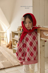 [Melikey] Square kint scarf