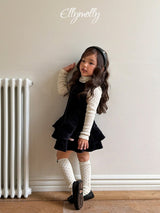 [ELLY MOLLY] Dot rib socks