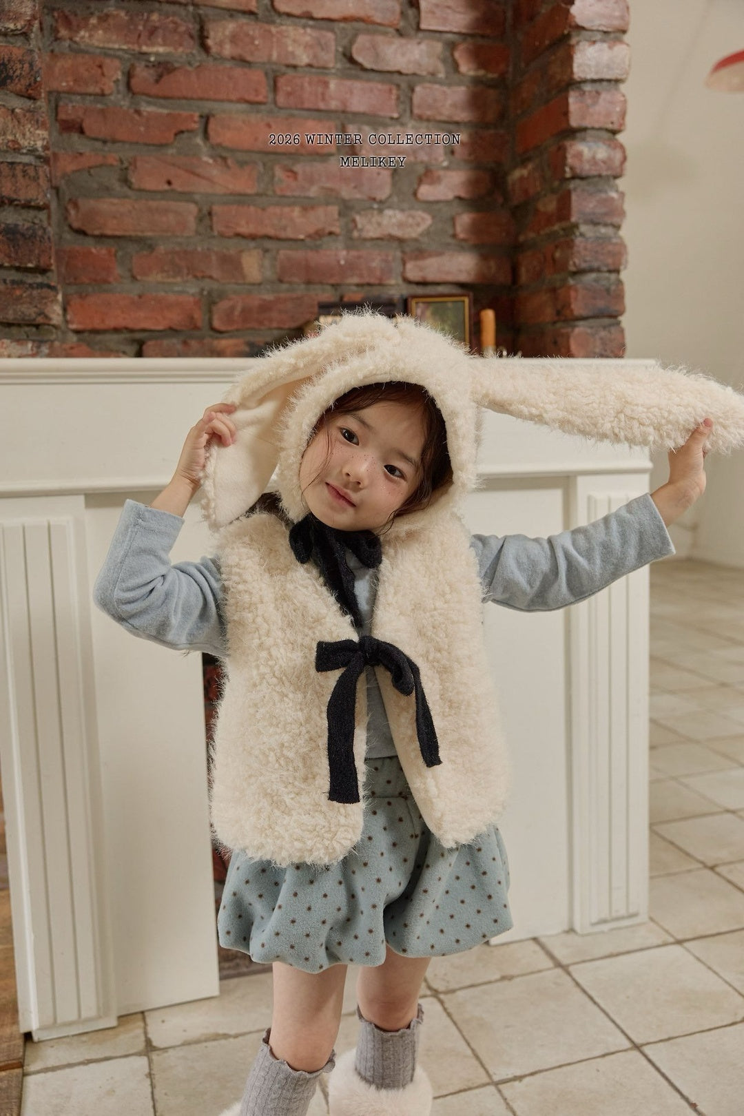 [Melikey] Rabbit fur hat