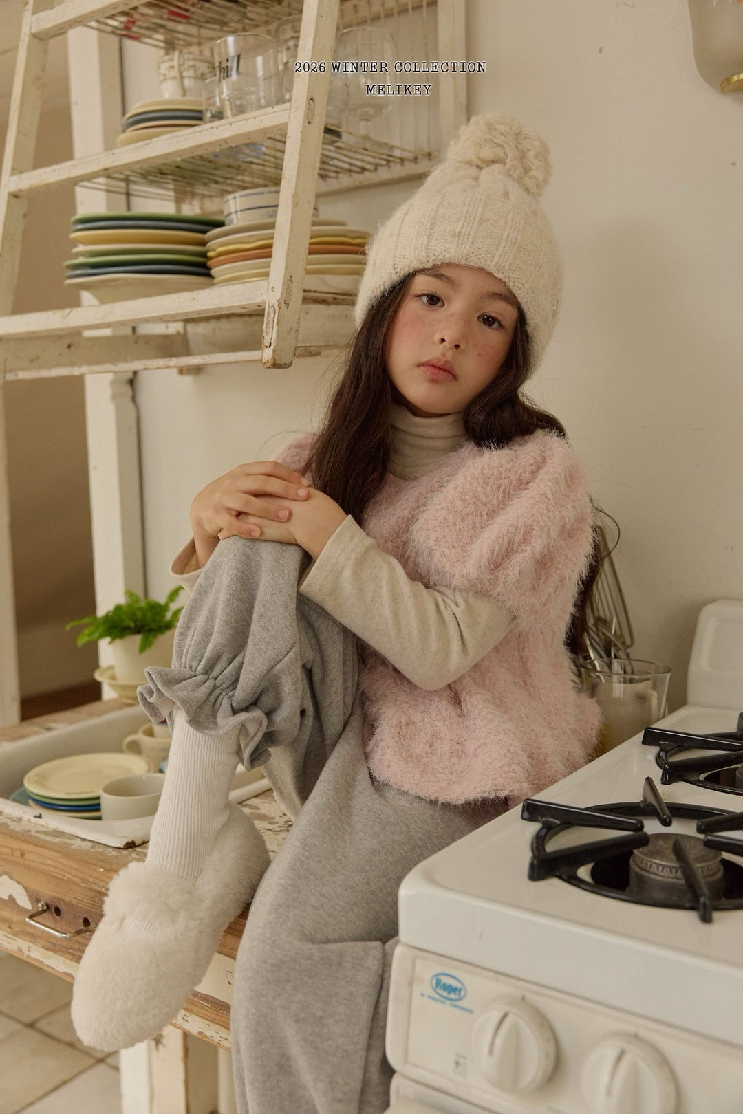 [Melikey] Warm turtleneck tee