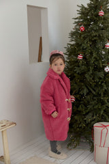 [berryberry] Fluffy toggle coat