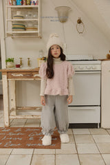 [Melikey] Pocket lace jogger pants