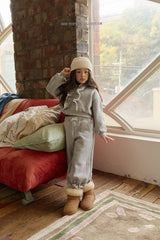 [Melikey] Juju frill hood zip-up