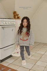[Melikey] Rudolf stripe leggings