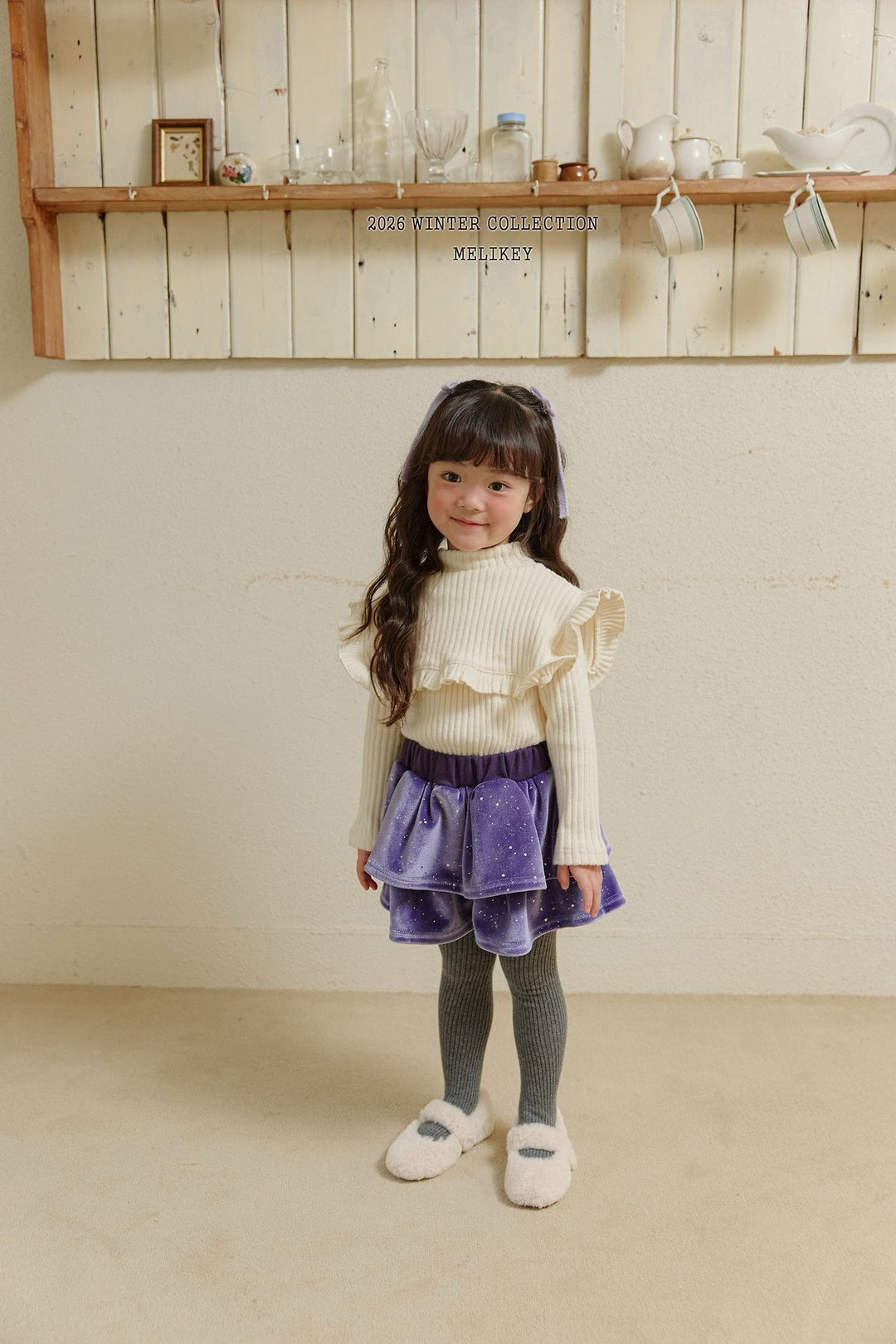 [Melikey] Shining cancan short pants