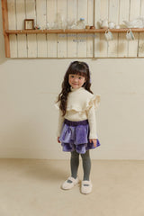 [Melikey] Shining cancan short pants