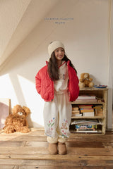 [Melikey] Bear illustration jogger pants