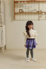 [Melikey] Cape frill tee