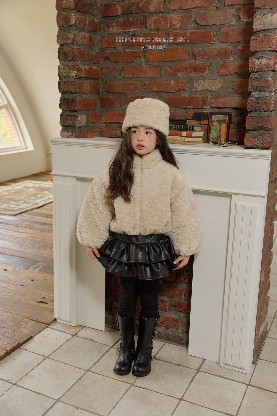 [Melikey] Tutu cancan skirt leggings