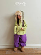 [ELLY MOLLY] Arched jogger pants