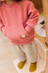 [milk powder] Strawberry pocket mtm tee