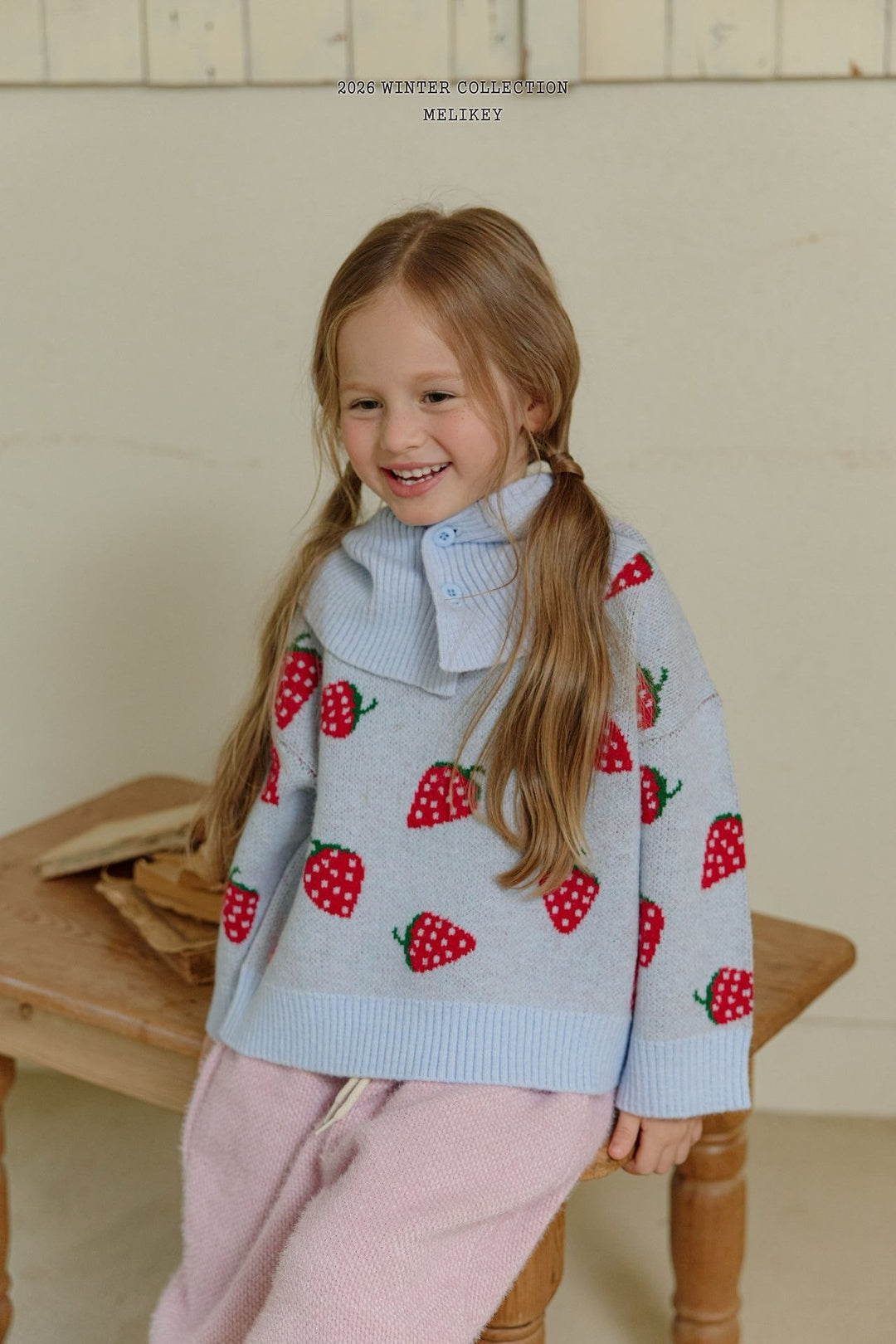 [Melikey] Strawberry knit