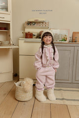 [Melikey] Juju frill hood zip-up