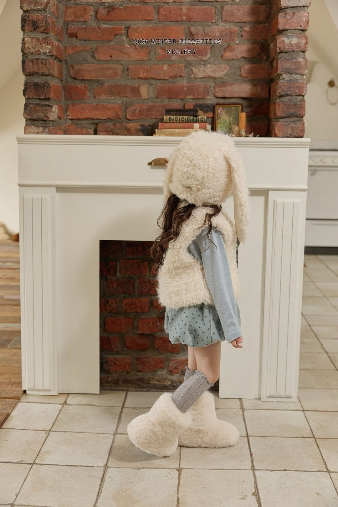 [Melikey] Rabbit fur hat