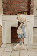 [Melikey] Rabbit fur hat