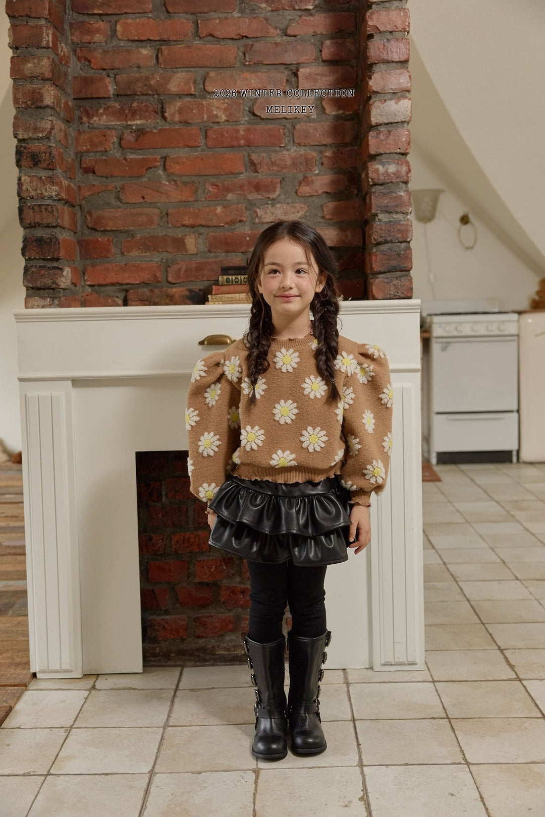 [Melikey] Tutu cancan skirt leggings
