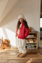 [Melikey] Bear illustration jogger pants