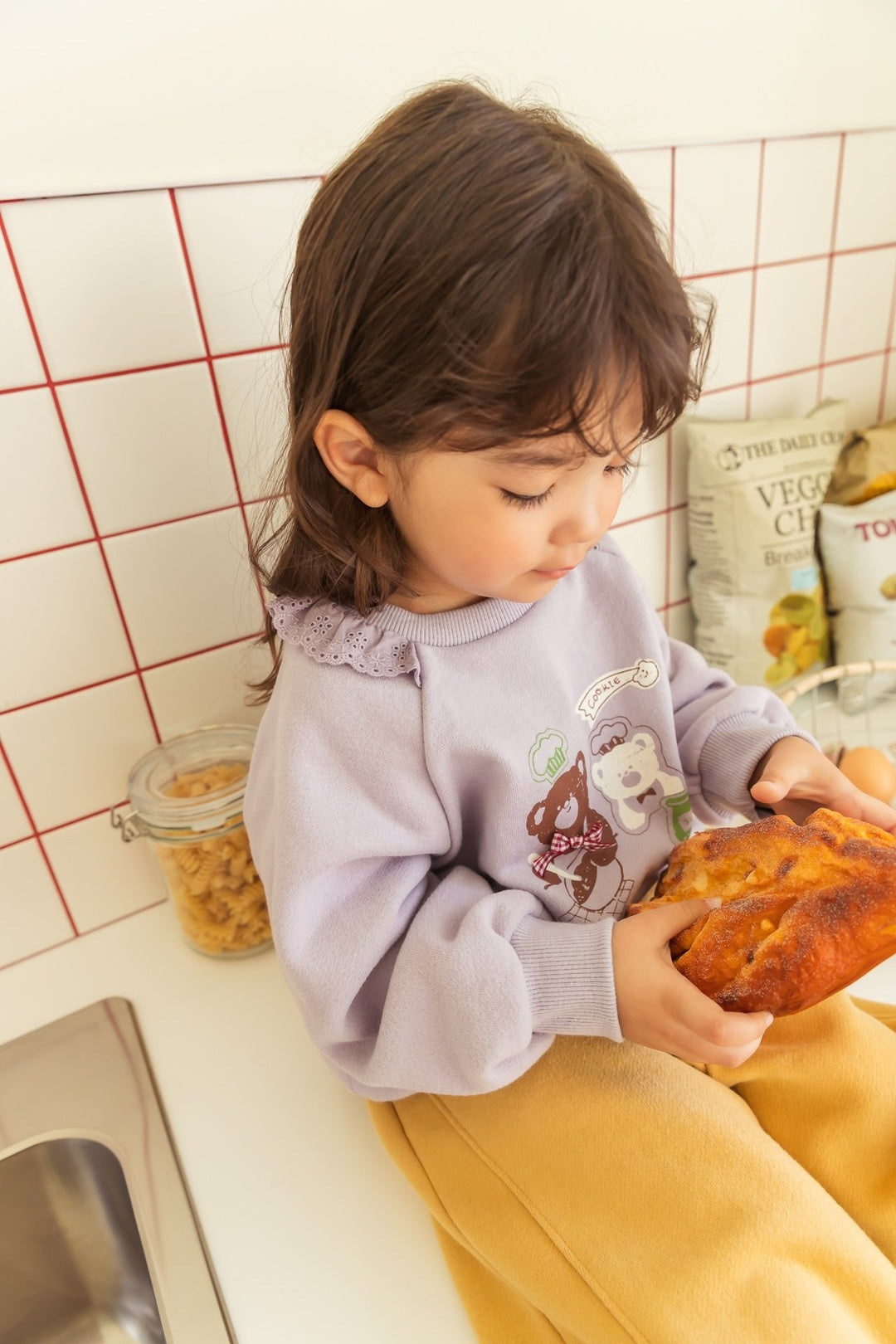[milk powder] Cooking mtm tee