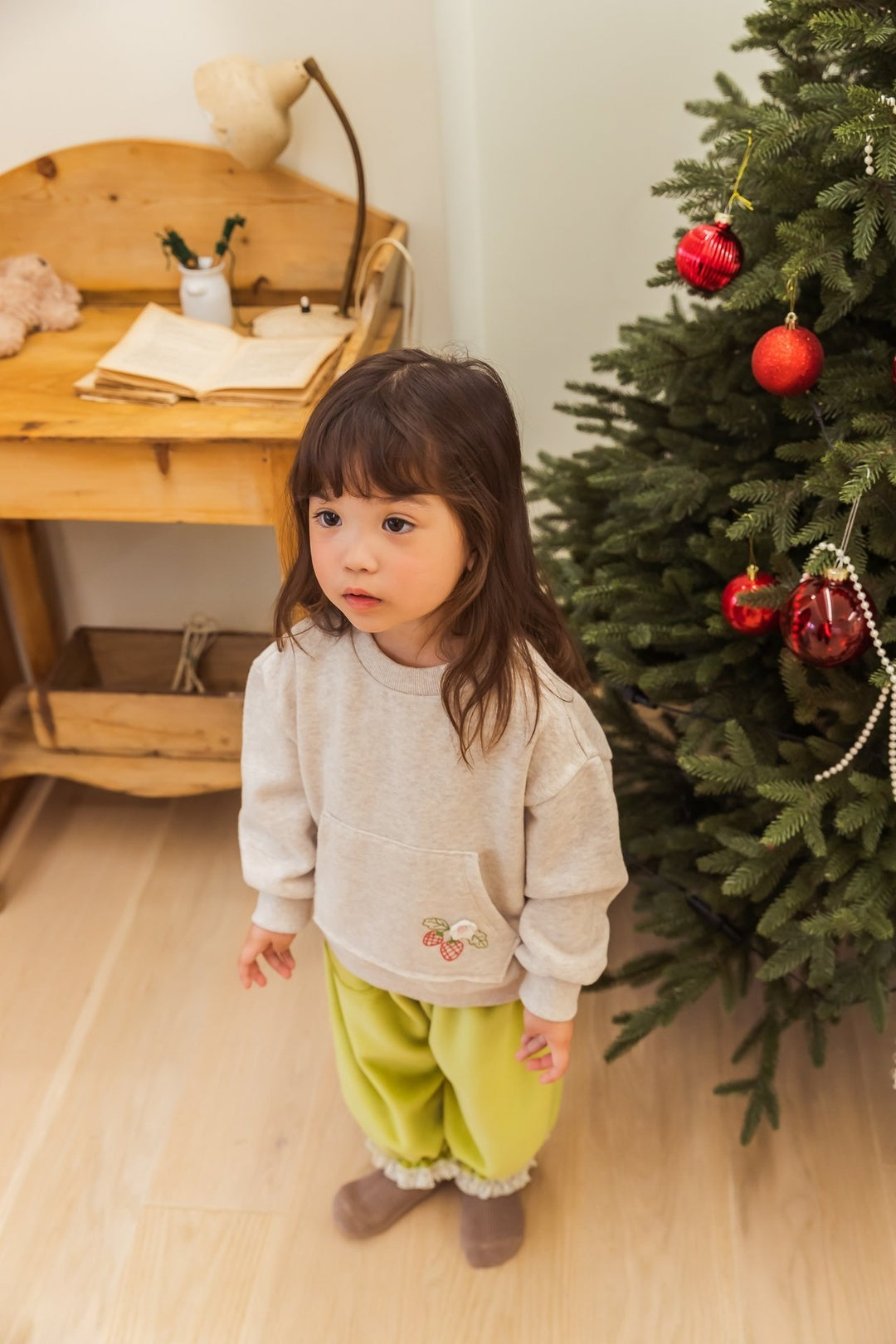 [milk powder] Pudding lace pants