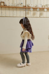 [Melikey] Cape frill tee