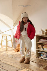 [Melikey] Bear illustration jogger pants