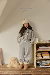 [Melikey] Pocket lace jogger pants