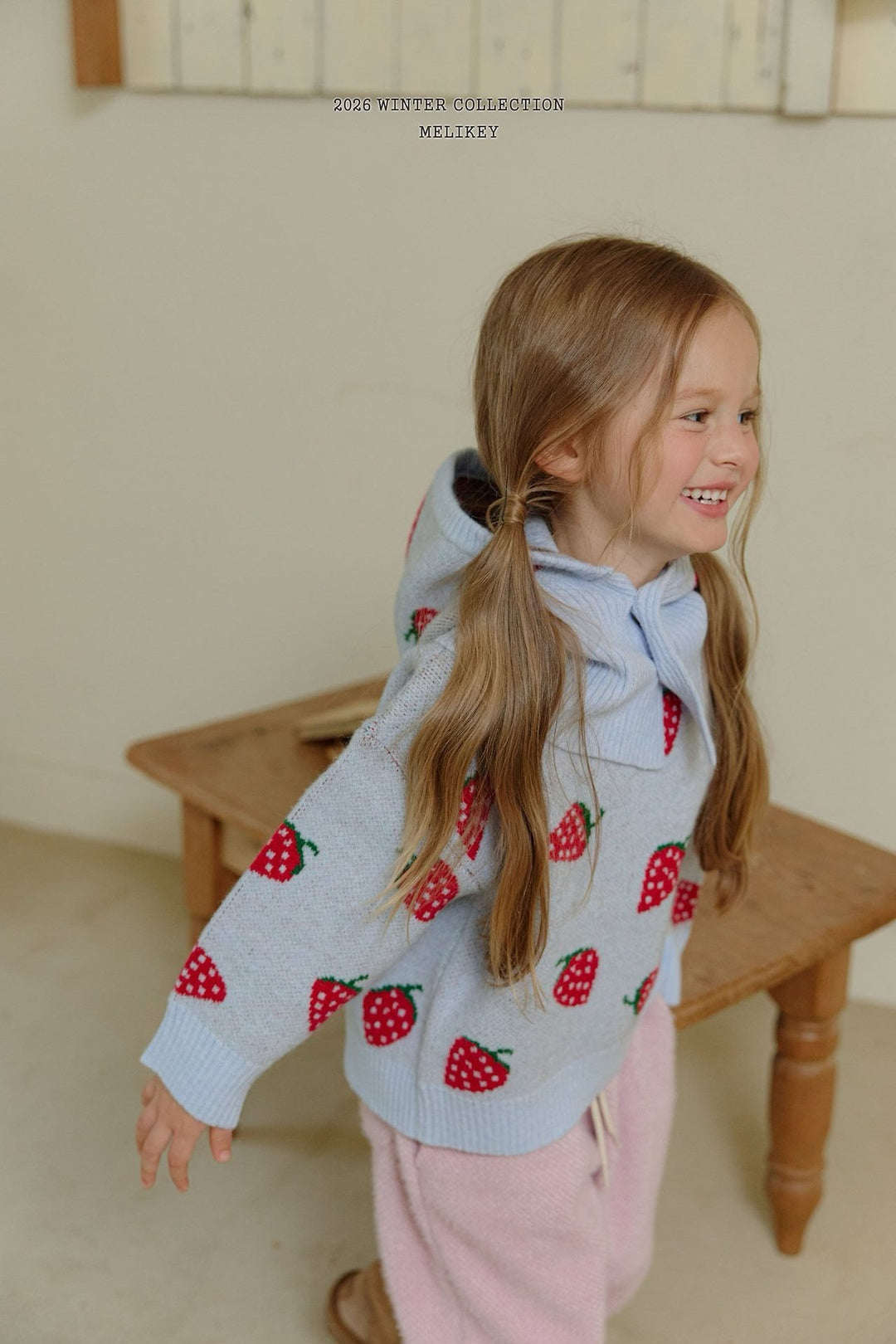 [Melikey] Strawberry knit
