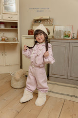 [Melikey] Juju frill hood zip-up