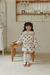 [Melikey] Flower boa jacket