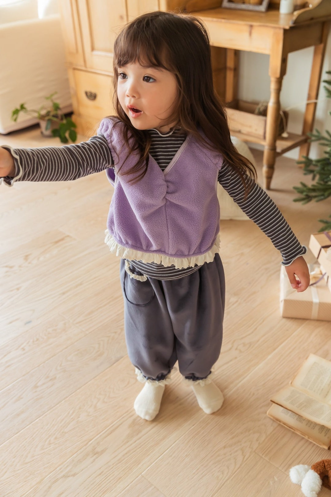 [milk powder] Oreo stripe mellow tee