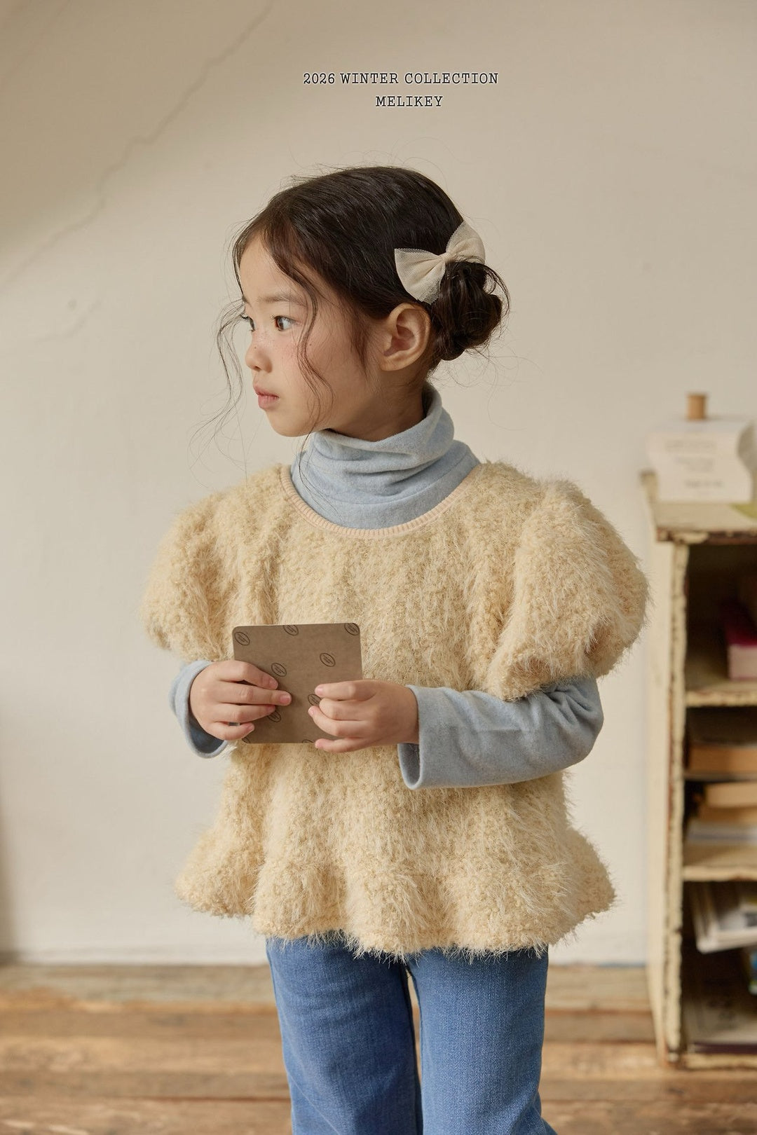 [Melikey] Warm turtleneck tee