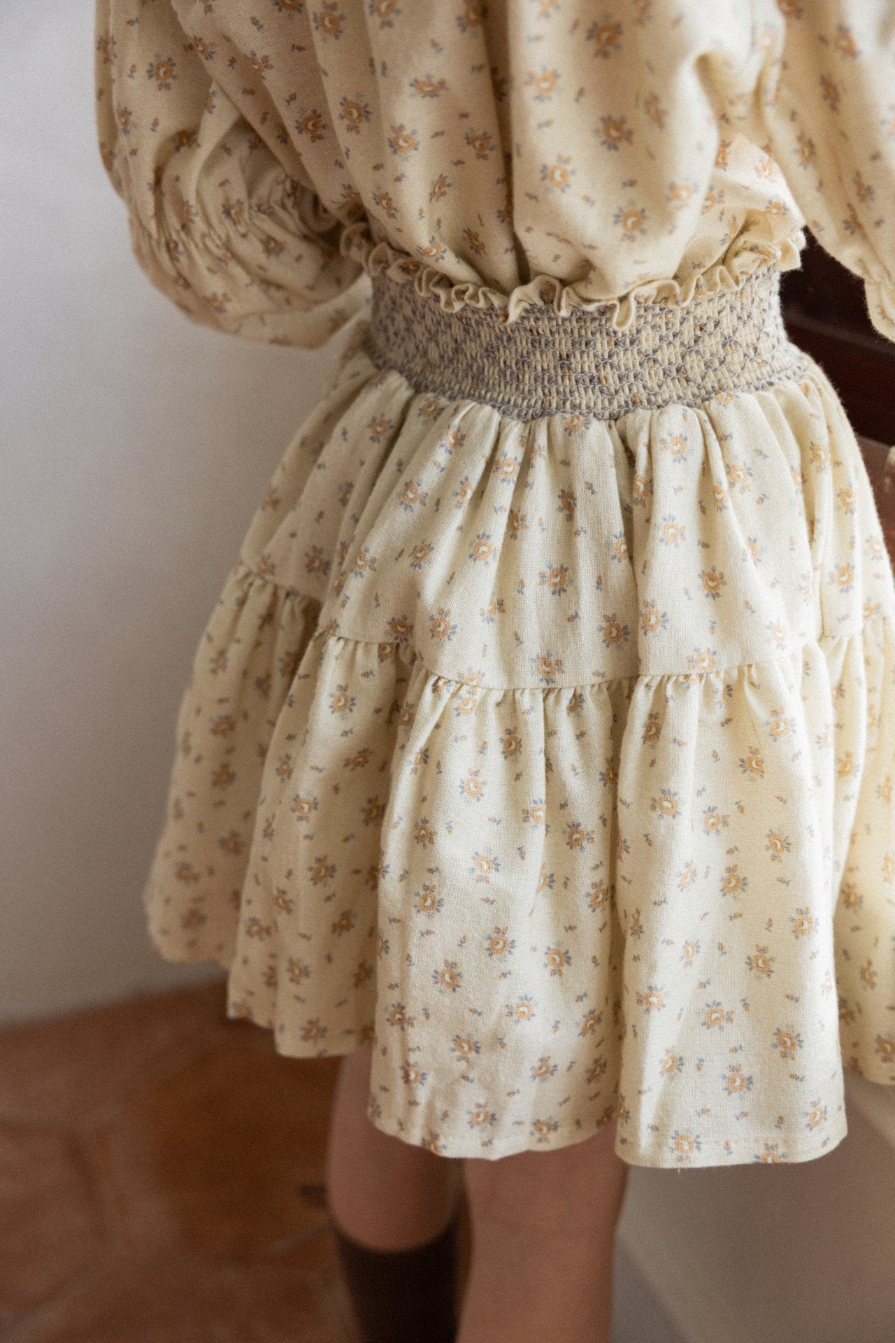 ［perrobebe］Ella flower skirt
