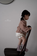 ［Mon petit bebe］Vanilla cardigan