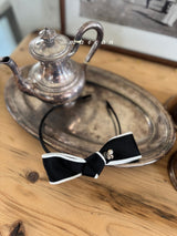 ［marron］Chess ribbon headband