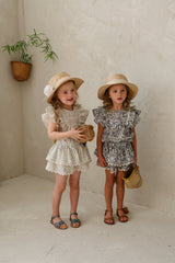 ［FLO］Sian flower blouse