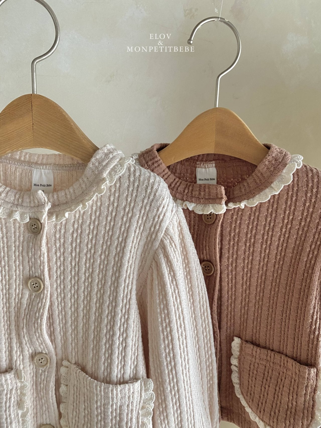 ［Mon petit bebe］Vanilla cardigan