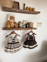 ［marron］Bear fur bonnet