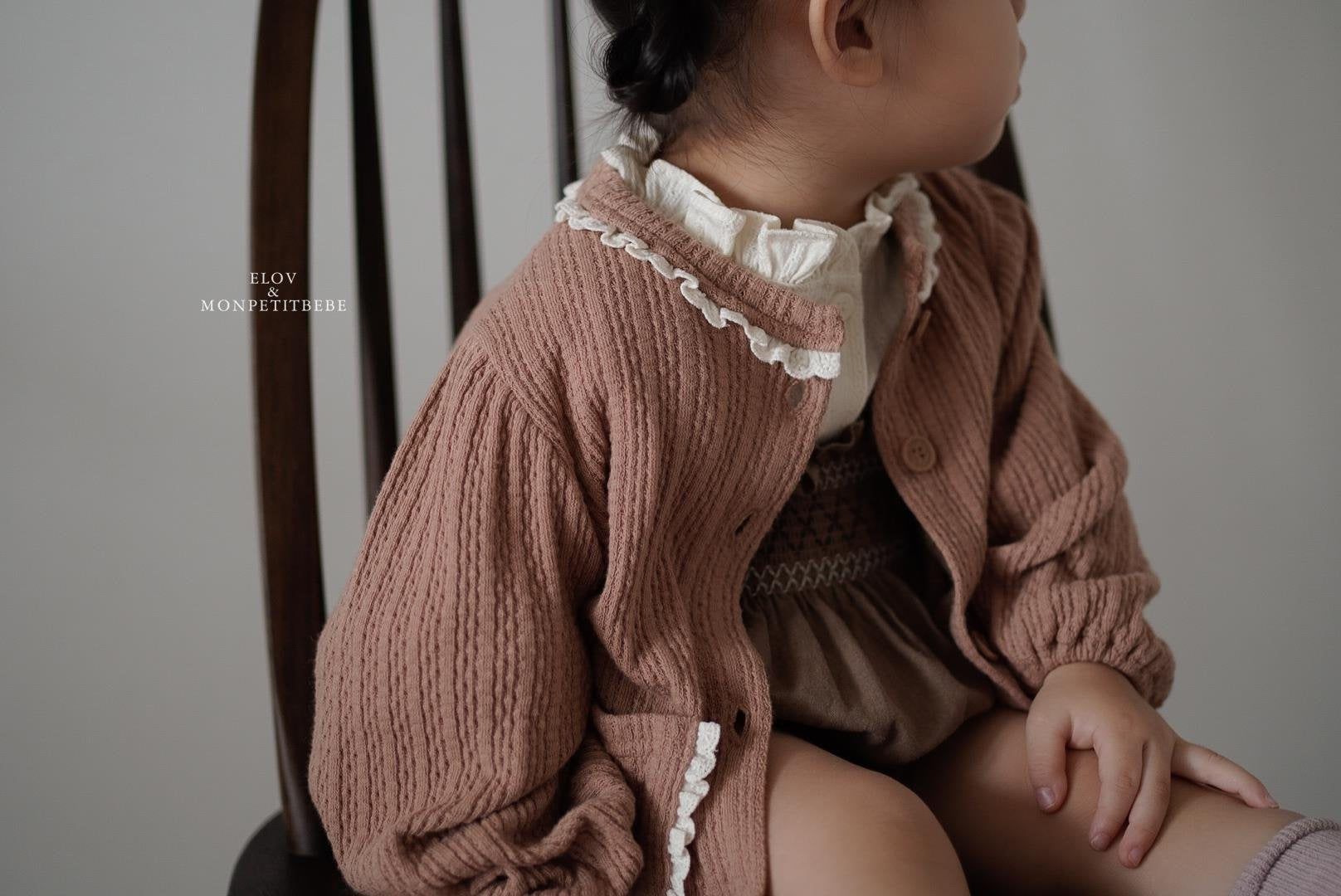 ［Mon petit bebe］Vanilla cardigan