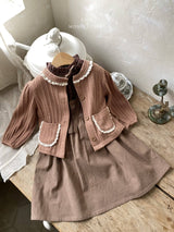 ［Mon petit bebe］Vanilla cardigan