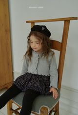 ［momo ann］Rib cardigan (kids)