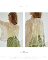 ［ROSETTE］Graice lace tops