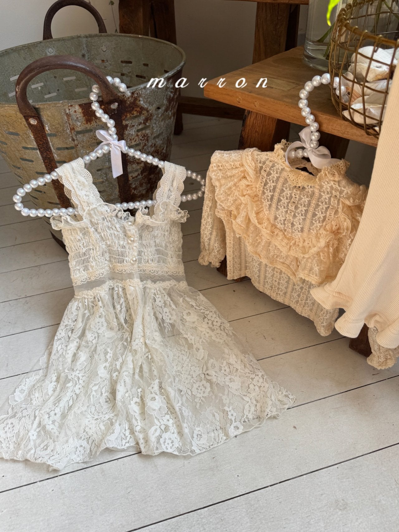 ［marron］Sellin one-piece