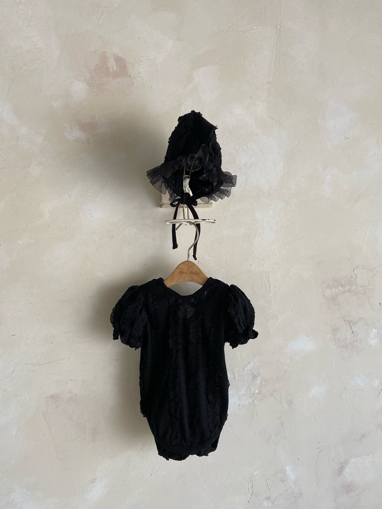 ［Anne shirley］Claudine rompers (bonnet set)